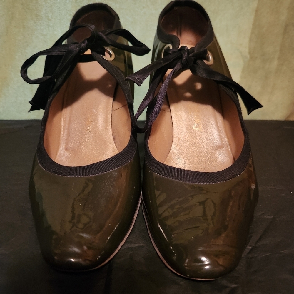 Sold Vintage Italian leather tango shoes - Picture 2 of 9